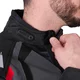 Pánská moto bunda W-TEC Burdys Evo - černo-šedo-zelená