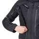 Dámská moto bunda W-TEC Progair Lady - černá-fluo