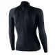 Dámské moto thermo triko Rebelhorn Therm II Lady Jersey - černo-šedá