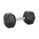 Šestihranné činky inSPORTline Hexsteel 2-40 kg