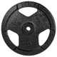 Litinové kotouče inSPORTline Hamerton Black 30 mm 1,25-25 kg