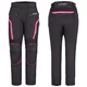 Dámské moto kalhoty W-TEC Durmanes Lady - černo-růžová