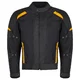 Pánská letní moto bunda W-TEC Tosheck - černo-žlutá