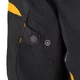 Pánská letní moto bunda W-TEC Tosheck - černo-žlutá
