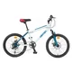 Odlehčené dětské kolo Olpran Agilis Disc 20" - model 2026 • 125-145 cm • 12,4 kg - šedá/tmavě modrá - šedá/tmavě modrá