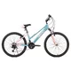 Odlehčené juniorské kolo Olpran Formica 24" - model 2026 • 135-155 cm • 13,9 kg - růžová/šedá   - šedozelená/růžová 