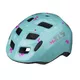 Dětská cyklo přilba Kellys Zigzag - Purple - Mint