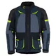 Moto bunda W-TEC Modock - černo-modro-fluo žlutá