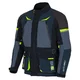 Moto bunda W-TEC Modock - černo-modro-fluo žlutá