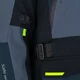 Moto bunda W-TEC Modock - černo-modro-fluo žlutá