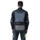 Moto bunda W-TEC Modock - černo-modro-fluo žlutá