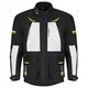 Moto bunda W-TEC Warao - černá-fluo
