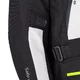 Moto bunda W-TEC Warao - černá-fluo