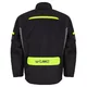 Dětská rostoucí moto bunda W-TEC Pinapoco - černá-fluo