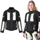 Dámská moto bunda W-TEC Warao Lady - černá-fluo - černá-fluo