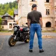 Moto boty W-TEC Milwook - šedo-černá
