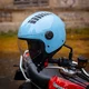 Otevřená přilba W-TEC Baraldo Celeste