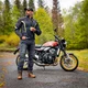 Pánské moto jeansy W-TEC Biterillo Evo - černá