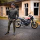 Moto boty W-TEC Vigger - olivově zelená