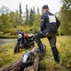 Moto bunda W-TEC Warao - černá-fluo