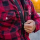 Moto košile BOS Lumberjack - Impact Red