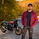 Moto košile BOS Lumberjack - Impact Red