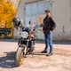 Pánské moto jeansy BOS Micas - Gray