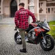 Moto jeansy W-TEC Wallbridge Olive