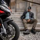 Moto jeansy W-TEC Wallbridge Olive