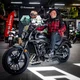 Softshellová moto bunda W-TEC Black Heart Rozzer - červeno-černá