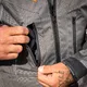 Touringová moto bunda W-TEC Smackton - černo-šedo-oranžová