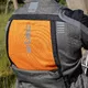 Touringová moto bunda W-TEC Smackton - černo-šedo-oranžová