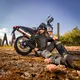 Pánská letní moto bunda W-TEC Tosheck - černo-žlutá