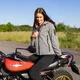 Dámská softshellová moto bunda W-TEC Algenia