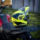 Výklopná přilba W-TEC Banelmeda - černá-fluo žlutá