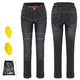 Dámské moto jeansy W-TEC Biterilla Eva Lady - černá - černá