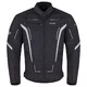 Letní pánská moto bunda W-TEC Mirelio - černá-fluo
