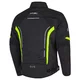 Letní pánská moto bunda W-TEC Mirelio - černá-fluo