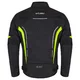Letní pánská moto bunda W-TEC Mirelio - černá-fluo