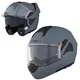 Překlopná moto přilba W-TEC Sabron P/J - Nardo Grey