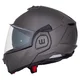 Překlopná moto přilba W-TEC Zoroz P/J - 2.jakost - Metallic Grey