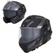 Překlopná moto přilba W-TEC Zoroz P/J - 2.jakost - Metallic Grey