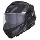 Překlopná moto přilba W-TEC Zoroz P/J - 2.jakost - Metallic Grey