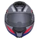 Překlopná moto přilba W-TEC Zoroz P/J - 2.jakost - Metallic Grey