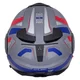 Překlopná moto přilba W-TEC Zoroz P/J - 2.jakost - Metallic Grey