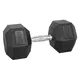Šestihranné činky inSPORTline Hexsteel 2-40 kg