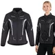 Letní dámská moto bunda W-TEC Mirelia - černo-šedá