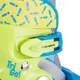 Dětské kolečkové brusle 2v1 WORKER TriGo Skate LED se sv. kolečky