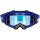 Motokrosové brýle LS2 Aura Pro Black Blue iridiové sklo