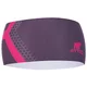 Sportovní čelenka Attiq Lycra Thermo - Vertical Pink